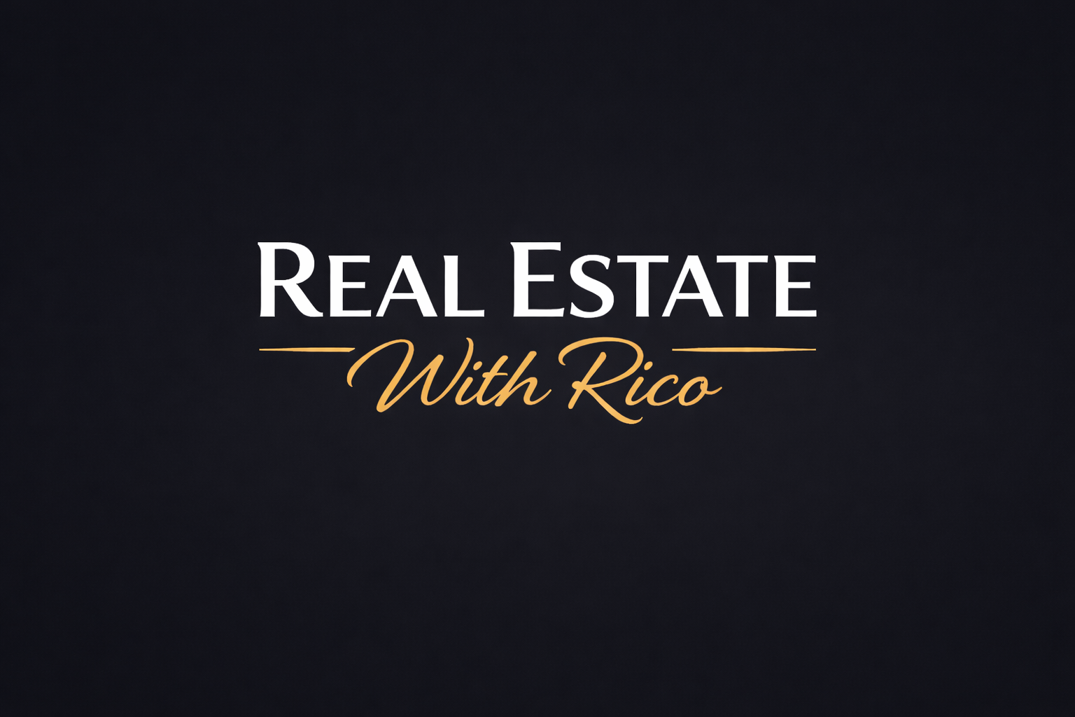 Real Estate with Rico